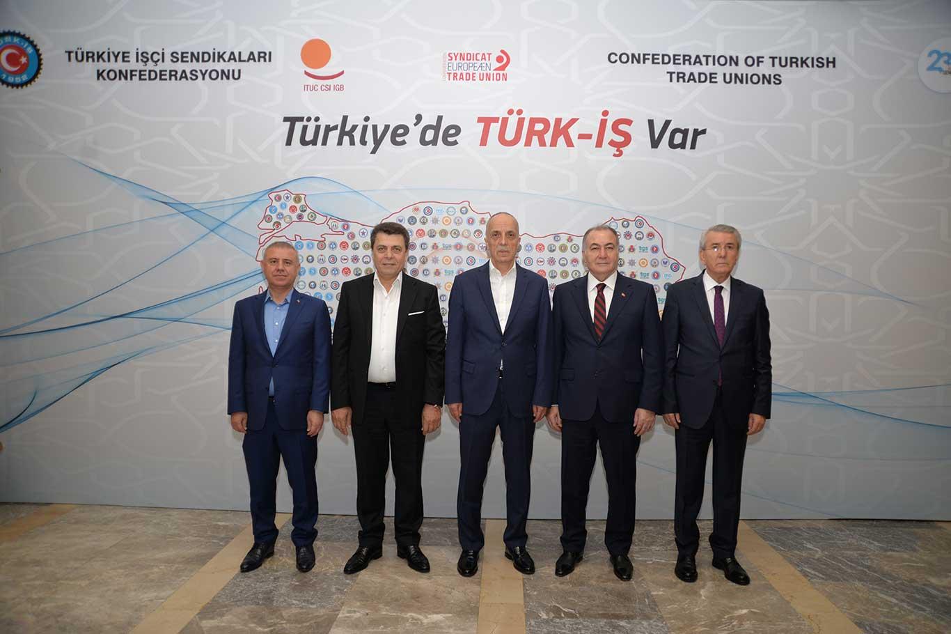 Ergün Atalay yeniden Türk-İş Genel Başkanı seçildi